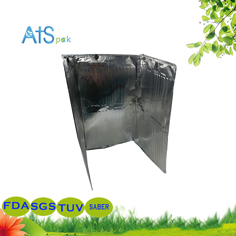 Aluminum foil oil baffle for kitchen